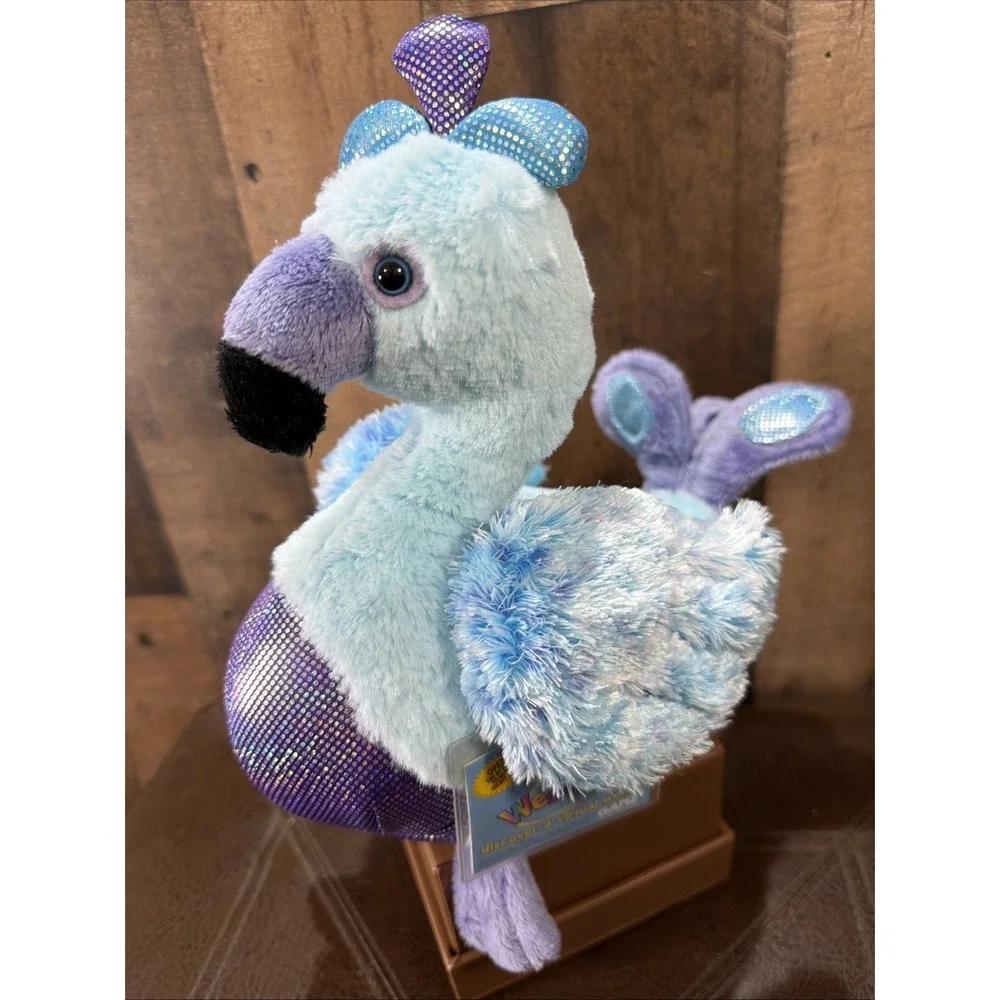 Ganz Webkinz Blufadoodle Flamingo Plush 8